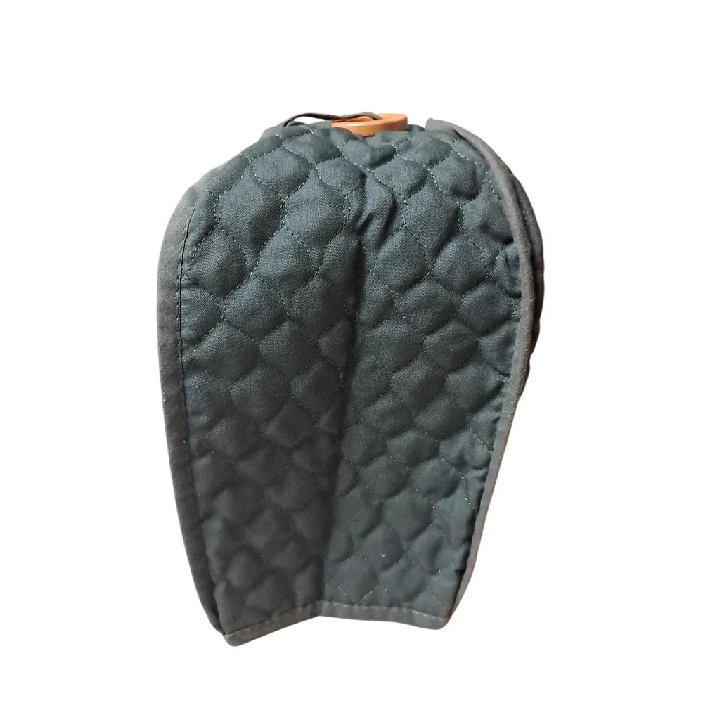 Vintage‎ Hunter Green Quilted 6